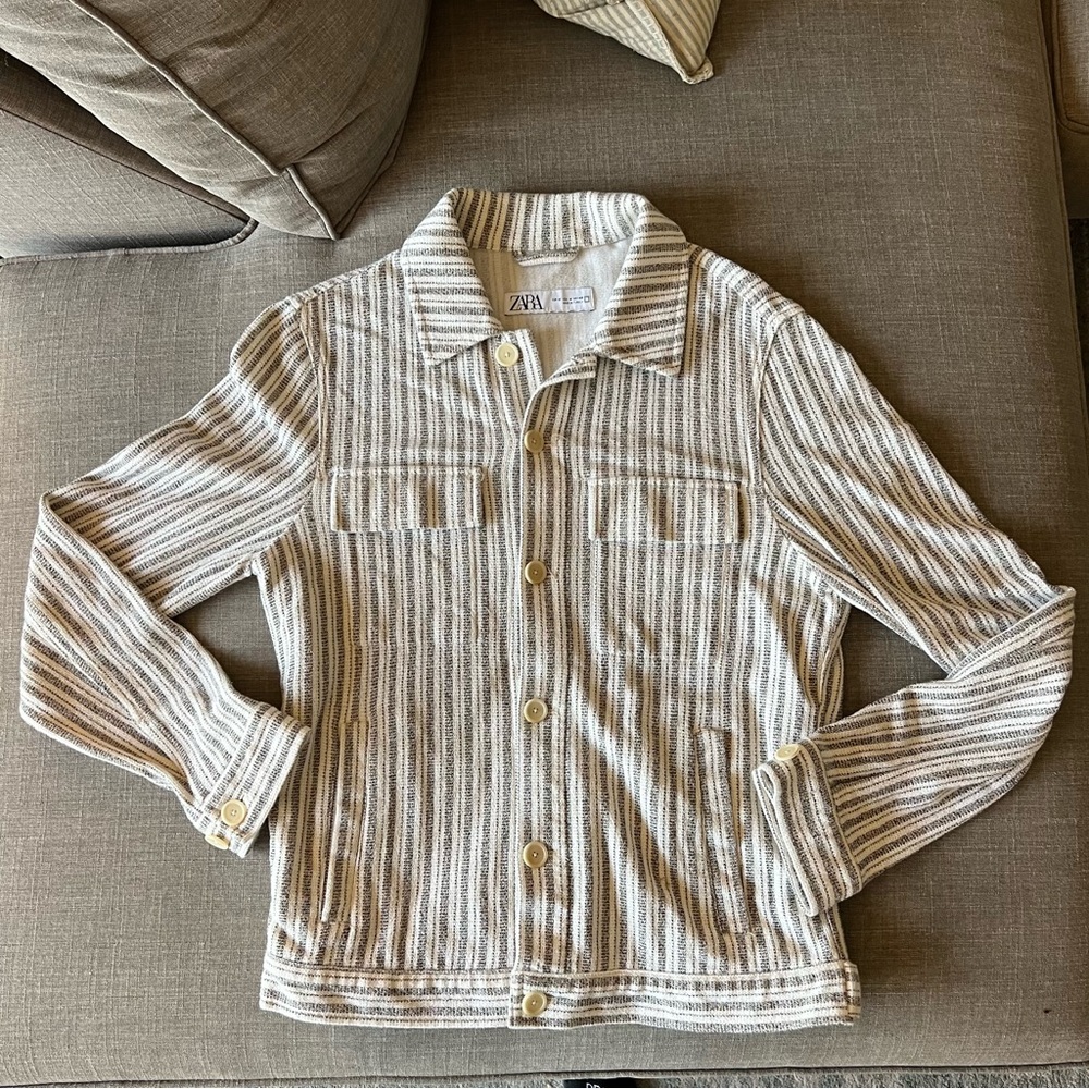 Zara Casual Shirt Jacket
